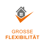 Große Flexibilität